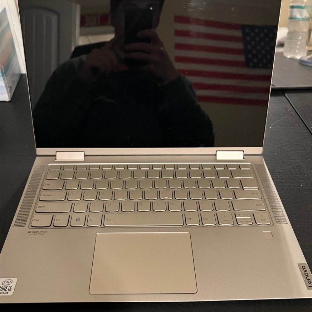 Lenovo Silver Laptop